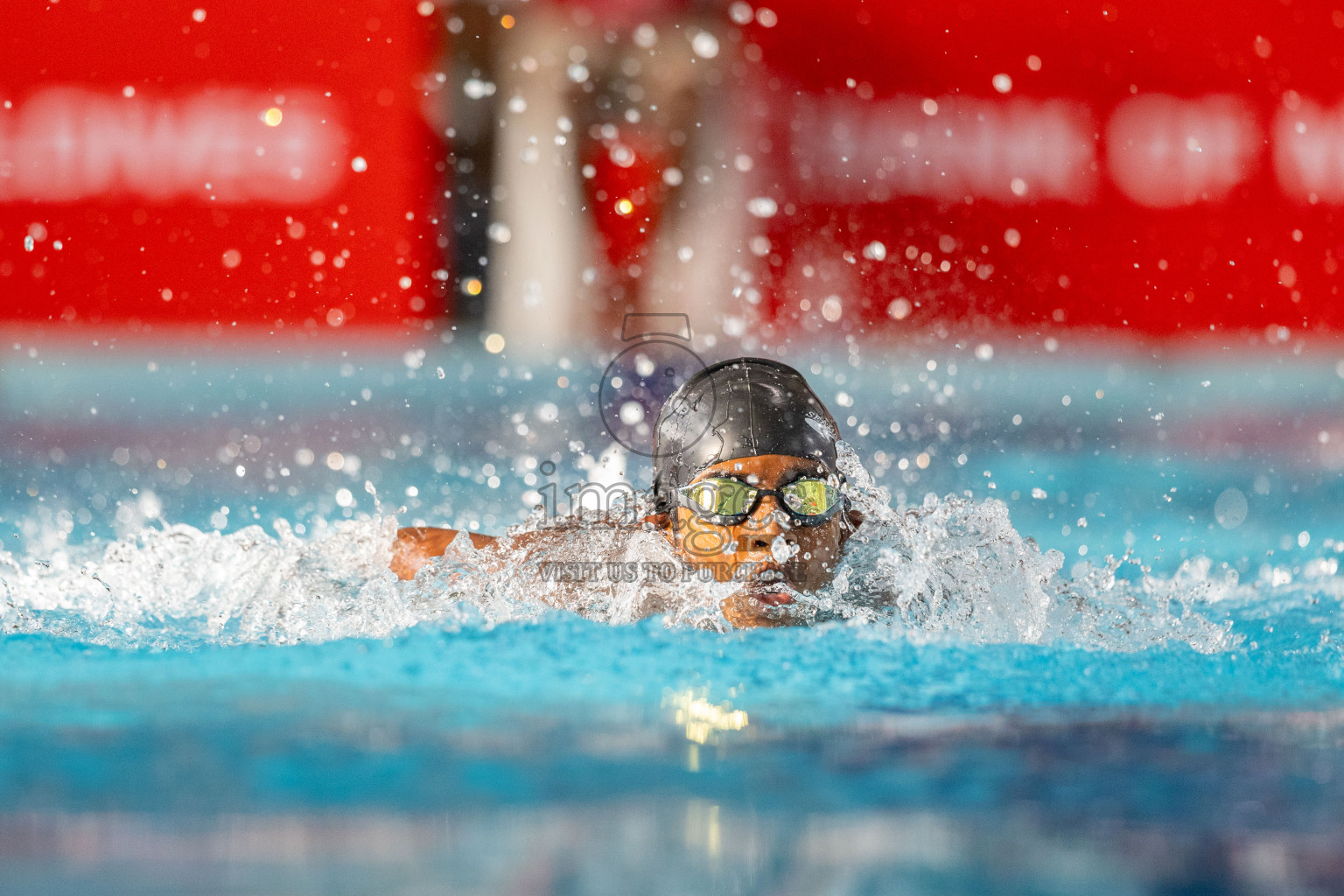 Day 1 of 20th Inter-school Swimming Competition 2024 held in Hulhumale', Maldives on Saturday, 12th October 2024. Photos: Ismail Thoriq / images.mv