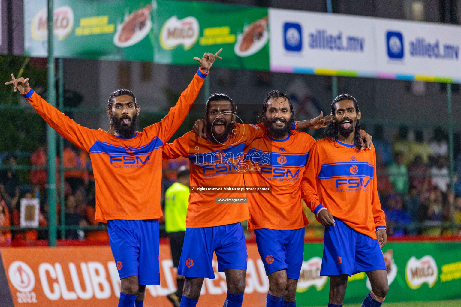 Team FSM vs Raajje Online Club in Club Maldives Cup 2022 was held in Hulhumale', Maldives on Saturday, 15th October 2022. Photos: Ismail Thoriq/ images.mv