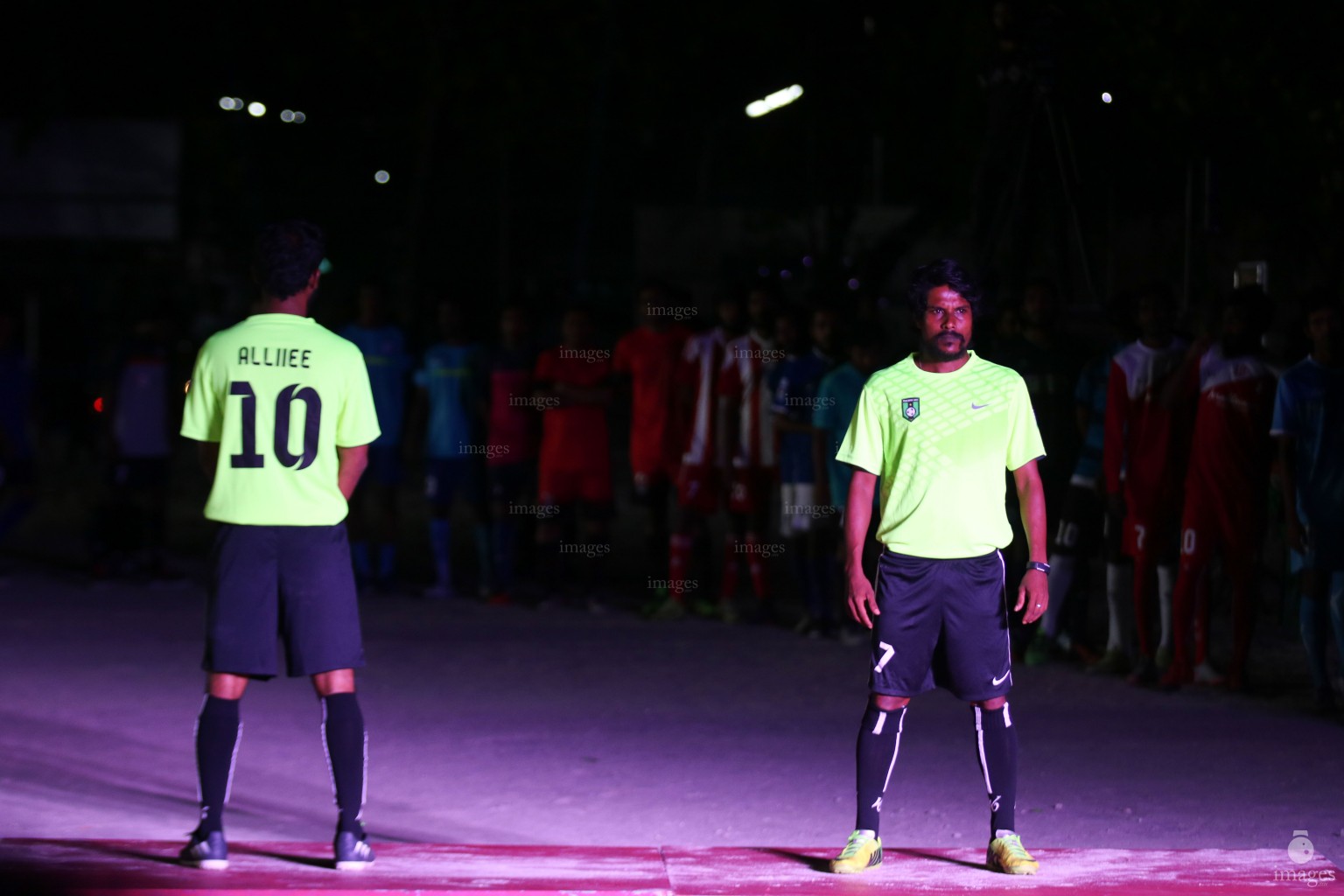 Milo Club Maldives Cup opening ceremony and opening matches in Male', Maldives, Thursday, March. 24, 2016. (Images.mv Photo/ Hussain Sinan).