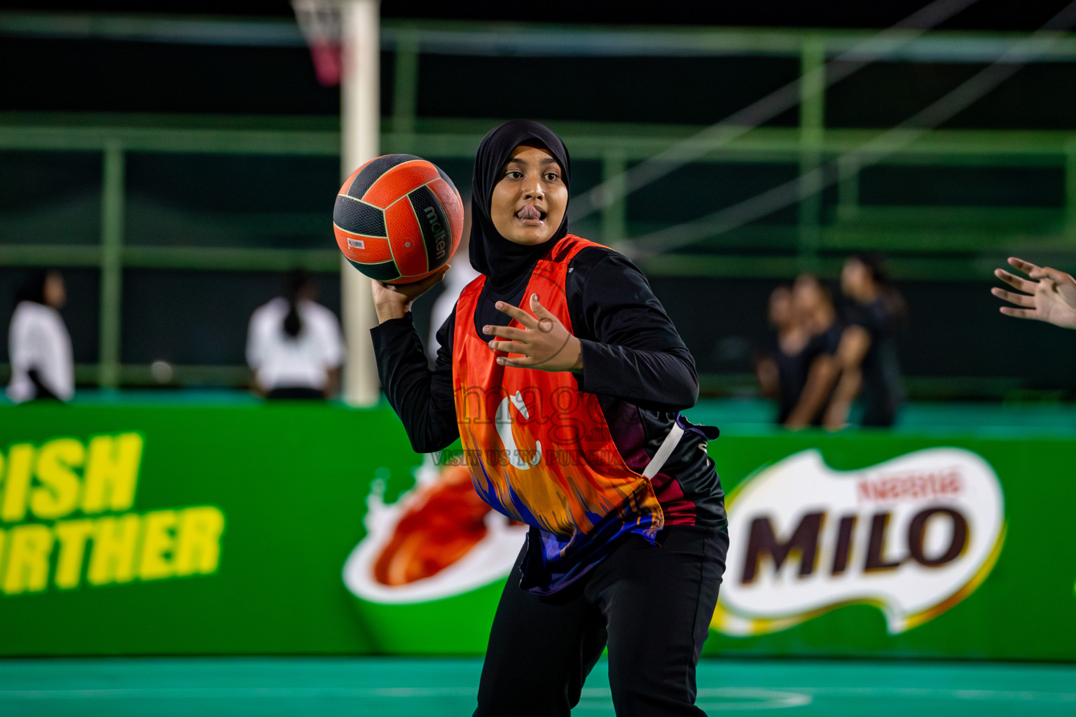 Day 6 of MILO 3x3 Netball Challenge 2024 was held in Ekuveni Netball Court at Male', Maldives on Tuesday, 19th March 2024.
Photos: Hassan Simah / images.mv