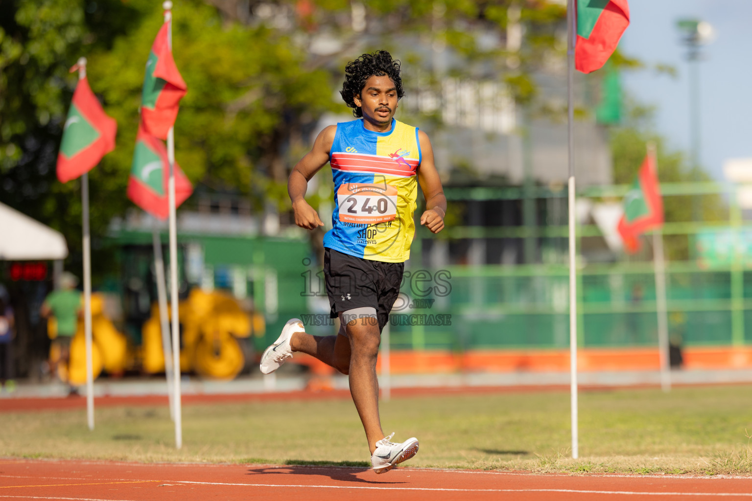 Day 3 of National Athletics Championship 2025 was held at Ekuveni Running Ground in Male', Maldives on Saturday, 16th August 2025. Photos: Hasni / images.mv
