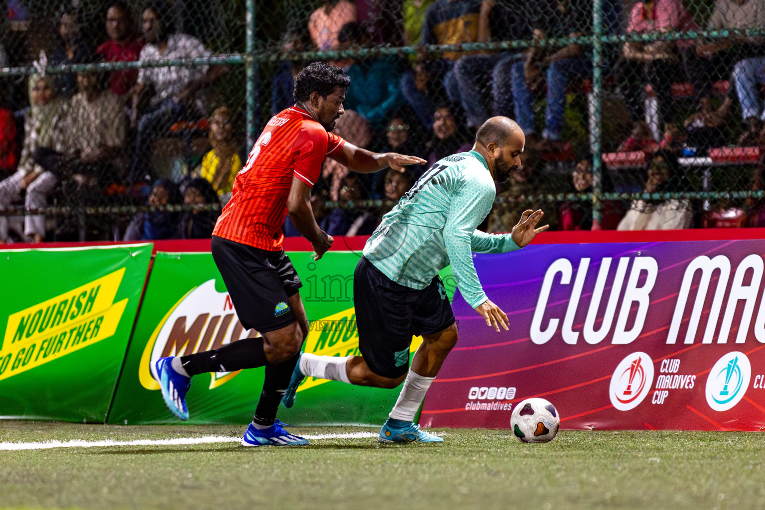 DHARUMAVANTHA vs FINANCE RC in Club Maldives Classic 2024 held in Rehendi Futsal Ground, Hulhumale', Maldives on Tuesday, 10th September 2024. 
Photos: Mohamed Mahfooz Moosa / images.mv