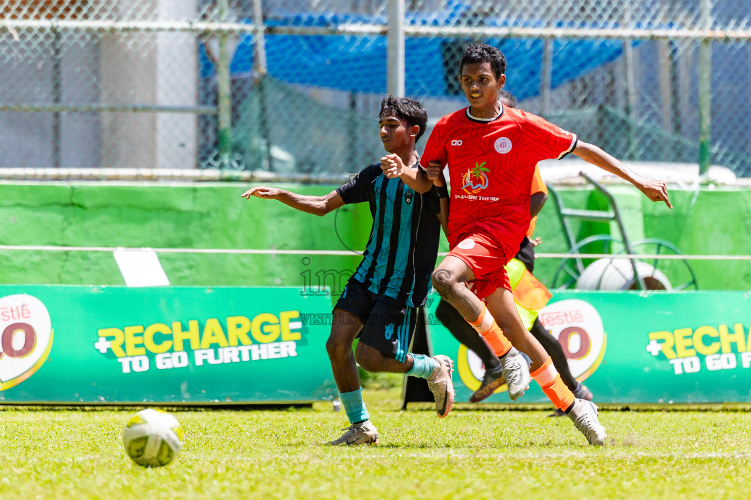 Day 5 of MILO Academy Championship 2025 (U14) was held on Monday, 3rd November 2025 at Henveiru Football Grounds, Male', Maldives . 

Photos: Mohamed Mahfooz Moosa / images.mv