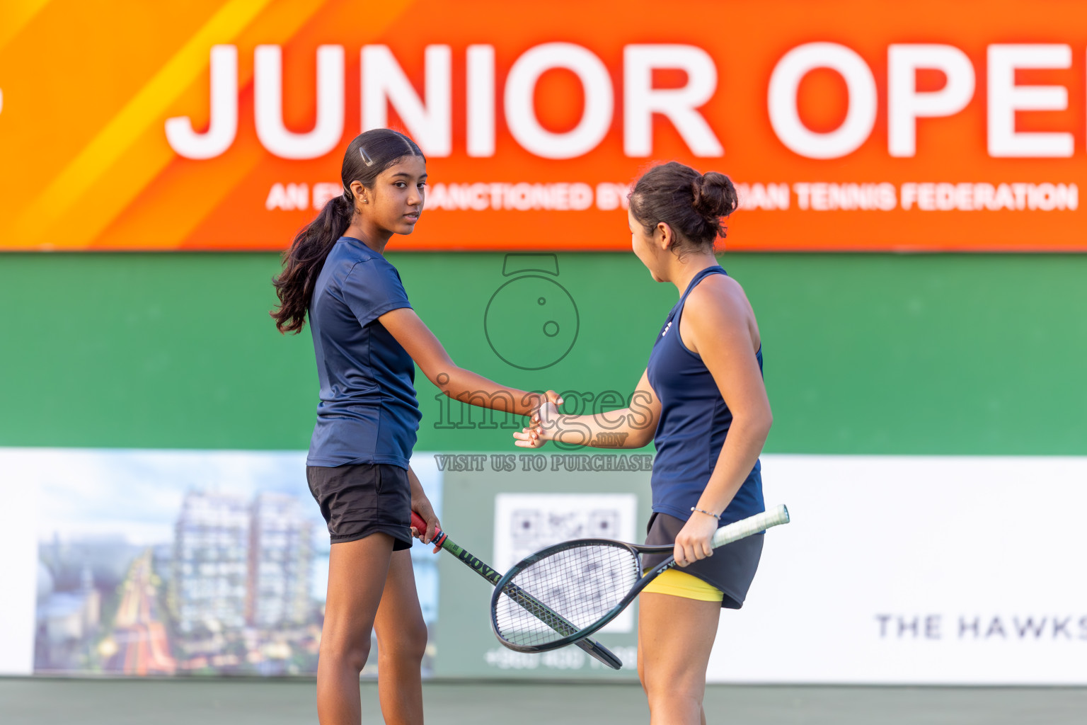 Day 3 of ATF Maldives Junior Open Tennis was held in Male' Tennis Court, Male', Maldives on Wednesday, 11th December 2024. Photos: Ismail Thoriq / images.mv