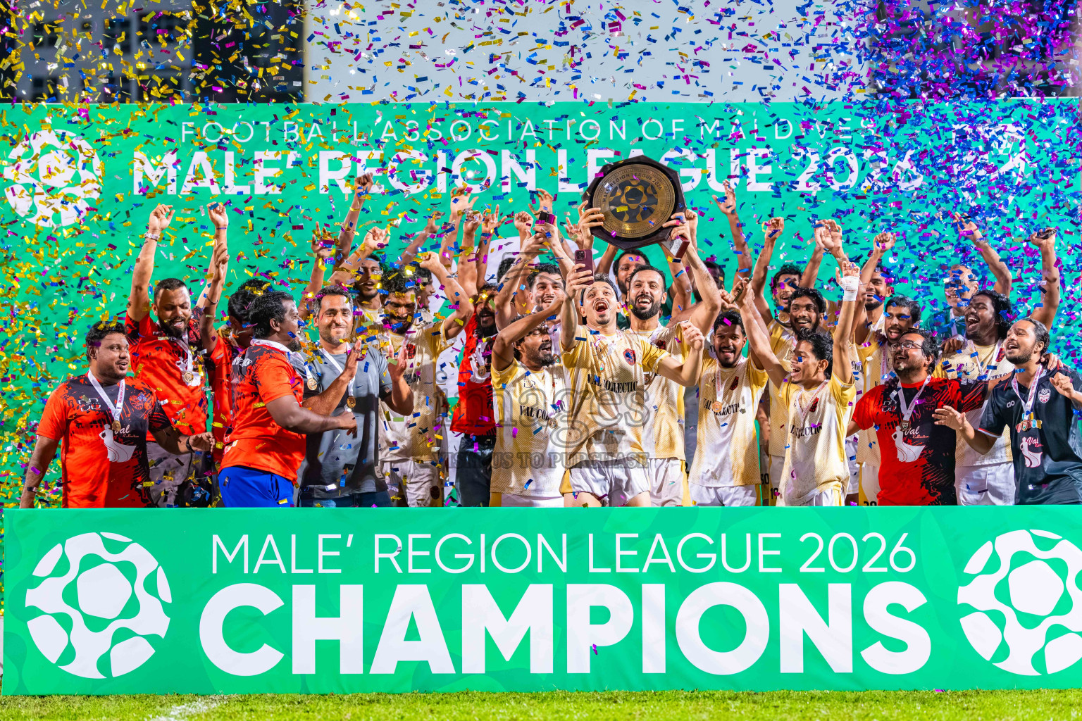 Lorenzo Sports Club vs Biss Buru Sports Club in The Final of Male' Regional League - 2nd Division 2026 was held in National Football Stadium, Male' Maldives on Friday, 15th May 2026. Photos: Areef Adam / images.mv
