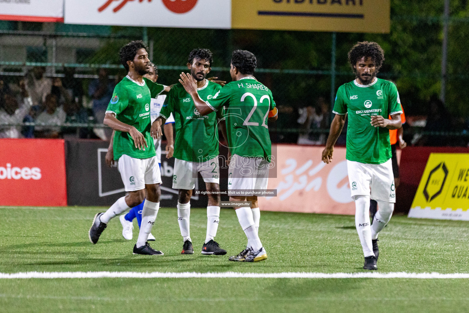 Hulhumale Hospital vs PSM in Club Maldives Cup Classic 2023 held in Hulhumale, Maldives, on Saturday, 22nd July 2023 Photos: Hassan Simah/ images.mv