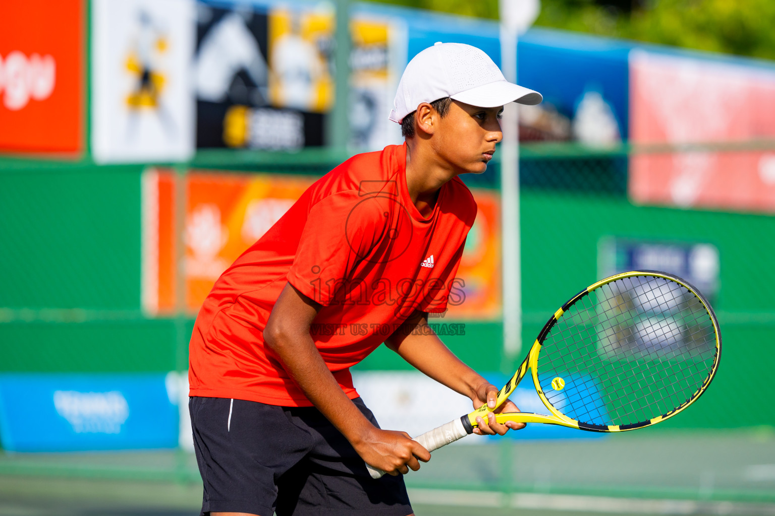 Day 2 of ATF Maldives Junior Open Tennis was held in Male' Tennis Court, Male', Maldives on Tuesday, 10th December 2024. Photos: Nausham Waheed / images.mv