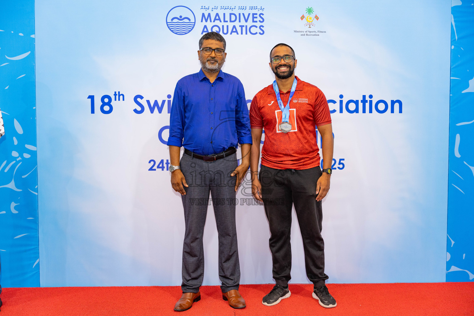 18th Swimming Association Championship 2025, Closing Ceremony was held on Saturday, 29th November 2025 at Swimming Track Hulhumale', Maldives. Photos: Areef Adam / images.mv