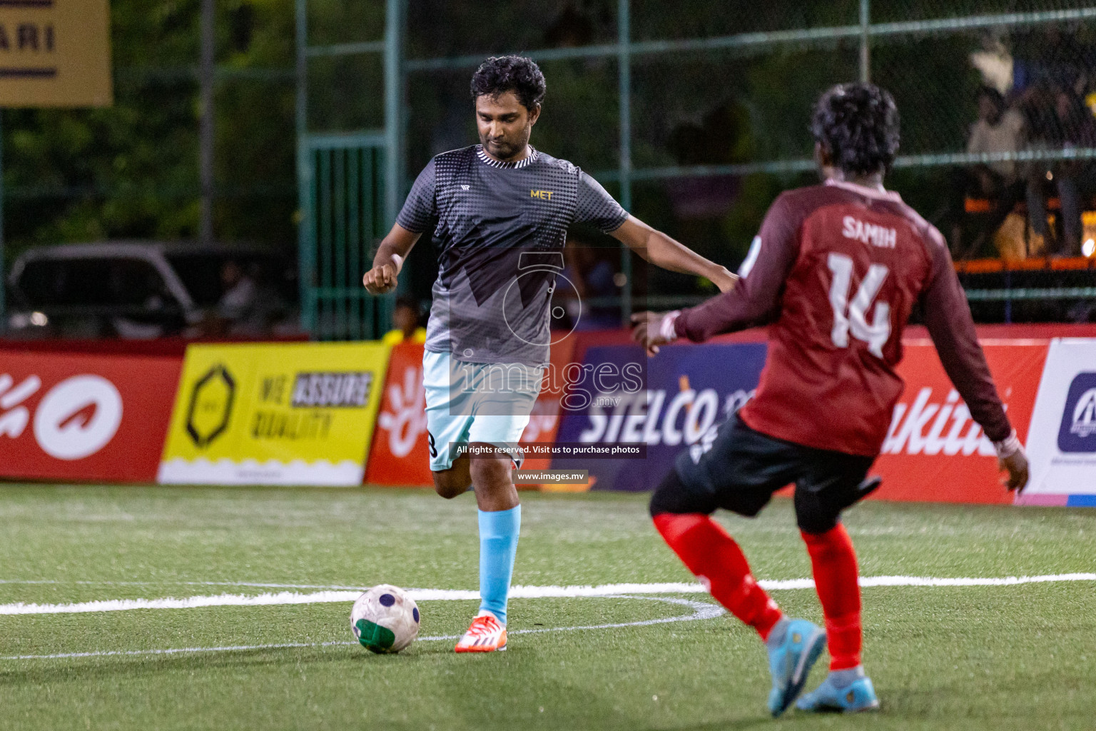 Club 220 vs METEOROLOGY in Club Maldives Cup Classic 2023 held in Hulhumale, Maldives, on Wednesday, 19th July 2023 Photos: Hassan Simah  / images.mv