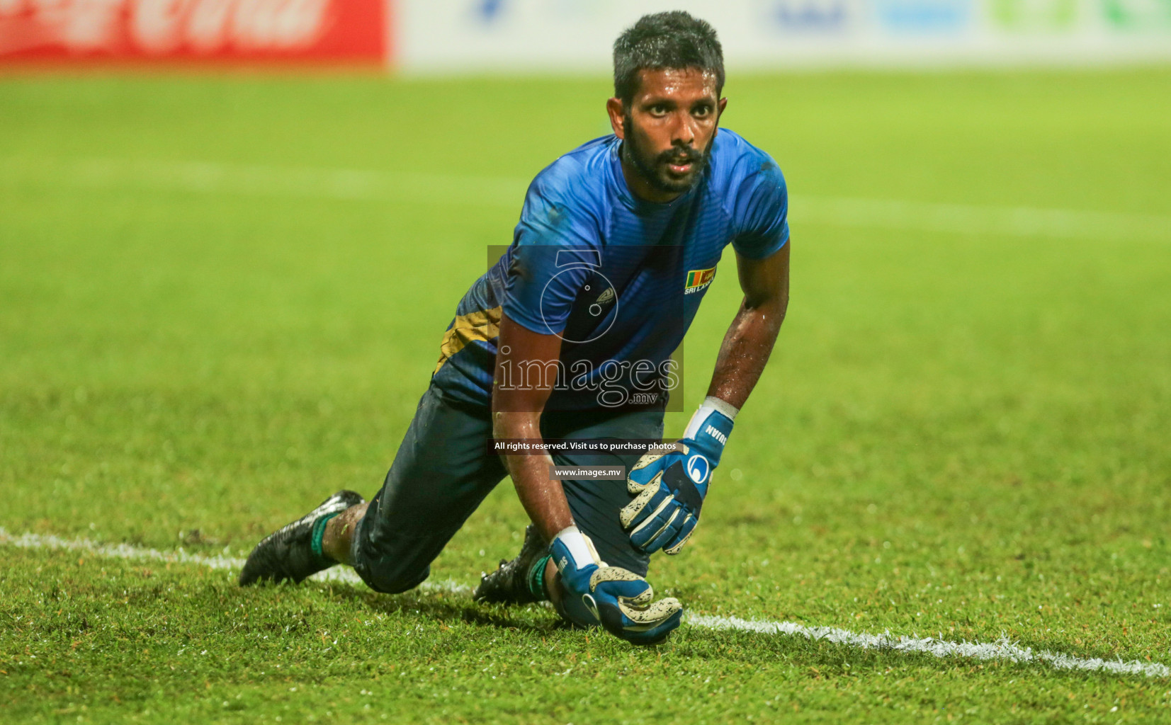 Nepal vs Sri Lanka in SAFF Championship 2021 held on 4th October 2021 in Galolhu National Stadium, Male', Maldives