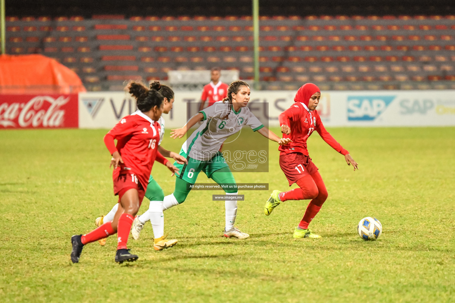 Women's International Friendly Maldives VS Saudi Arabia photos by Nausham Waheed