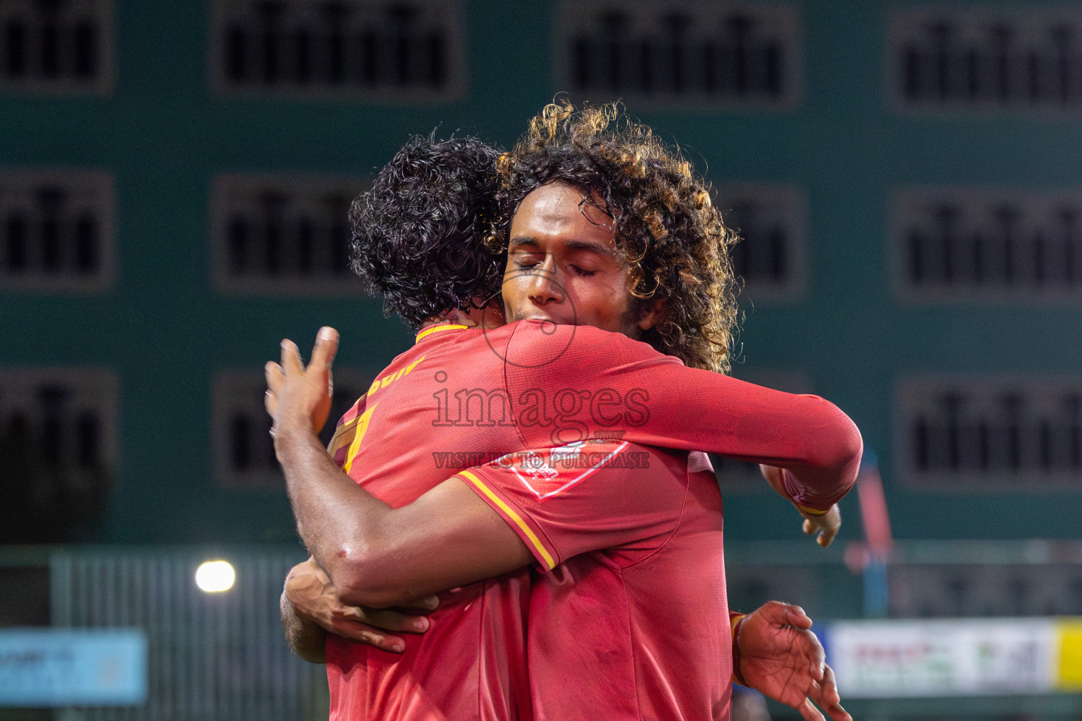 M Mulak vs Dh Kudahuvadhoo on Day 32 of Golden Futsal Challenge 2024, held on Saturday, 17th February 2024 in Hulhumale', Maldives 
Photos: Mohamed Mahfooz Moosa / images.mv