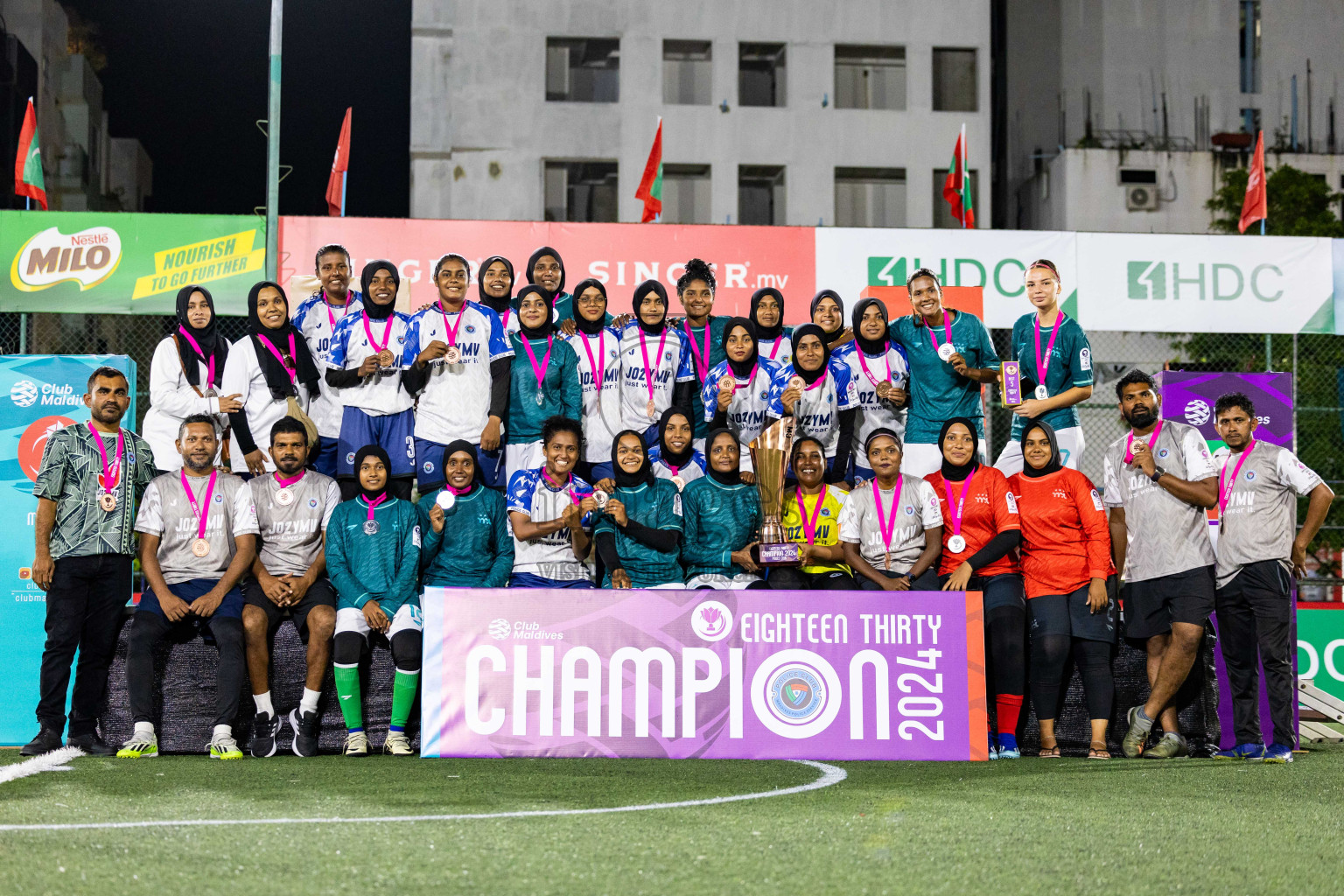 MPL vs POLICE CLUB in Finals of Eighteen Thirty 2024 held in Rehendi Futsal Ground, Hulhumale', Maldives on Sunday, 22nd September 2024. Photos: Shuu / images.mv