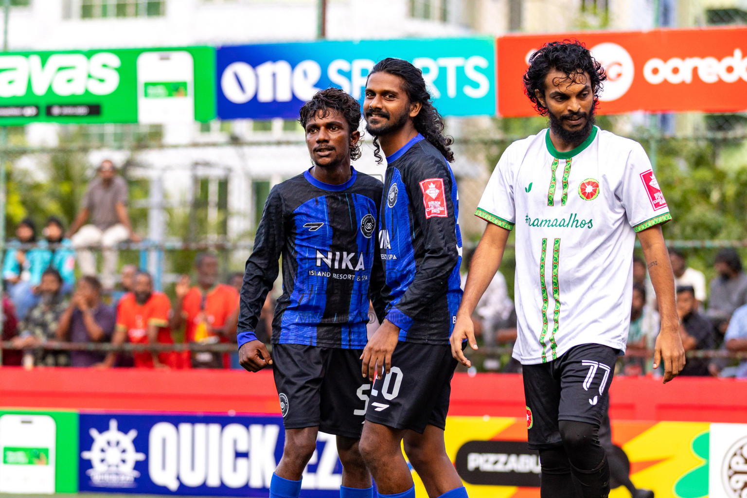 AA. Maalhos VS AA. Bodufolhudhoo in Day 7 of Golden Futsal Challenge 2025 was held on Saturday, 11th January 2025, in Hulhumale', Maldives 
Photos: Hassan Simah / images.mv