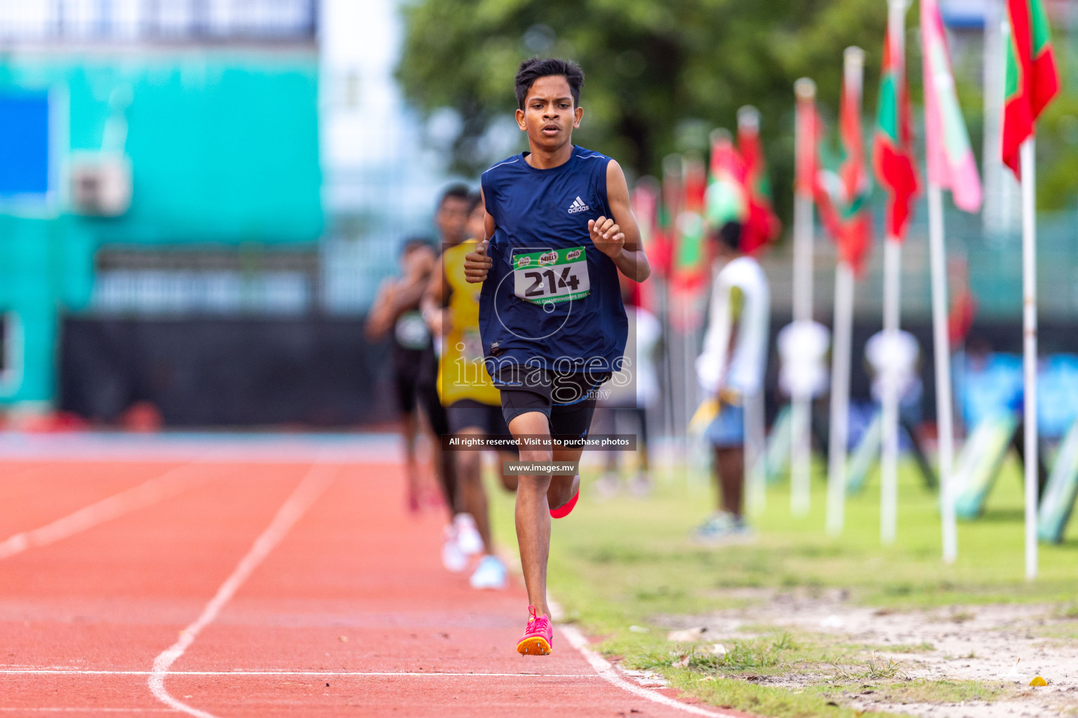 Day 2 of National Athletics Championship 2023 was held in Ekuveni Track at Male', Maldives on Friday, 24th November 2023. Photos: Nausham Waheed / images.mv