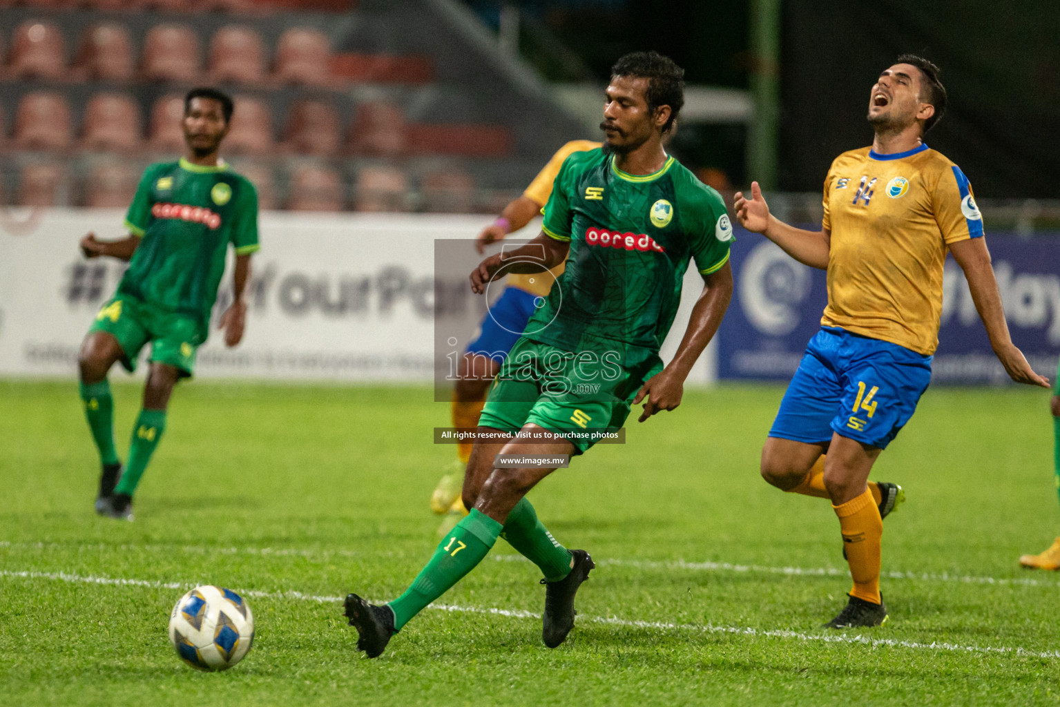 Maziya SRC vs Club Valencia in the Community Shield Match 2021/2022 on 15 December 2021 held in Male', Maldives. Photos: Hassan Simah / images.mv