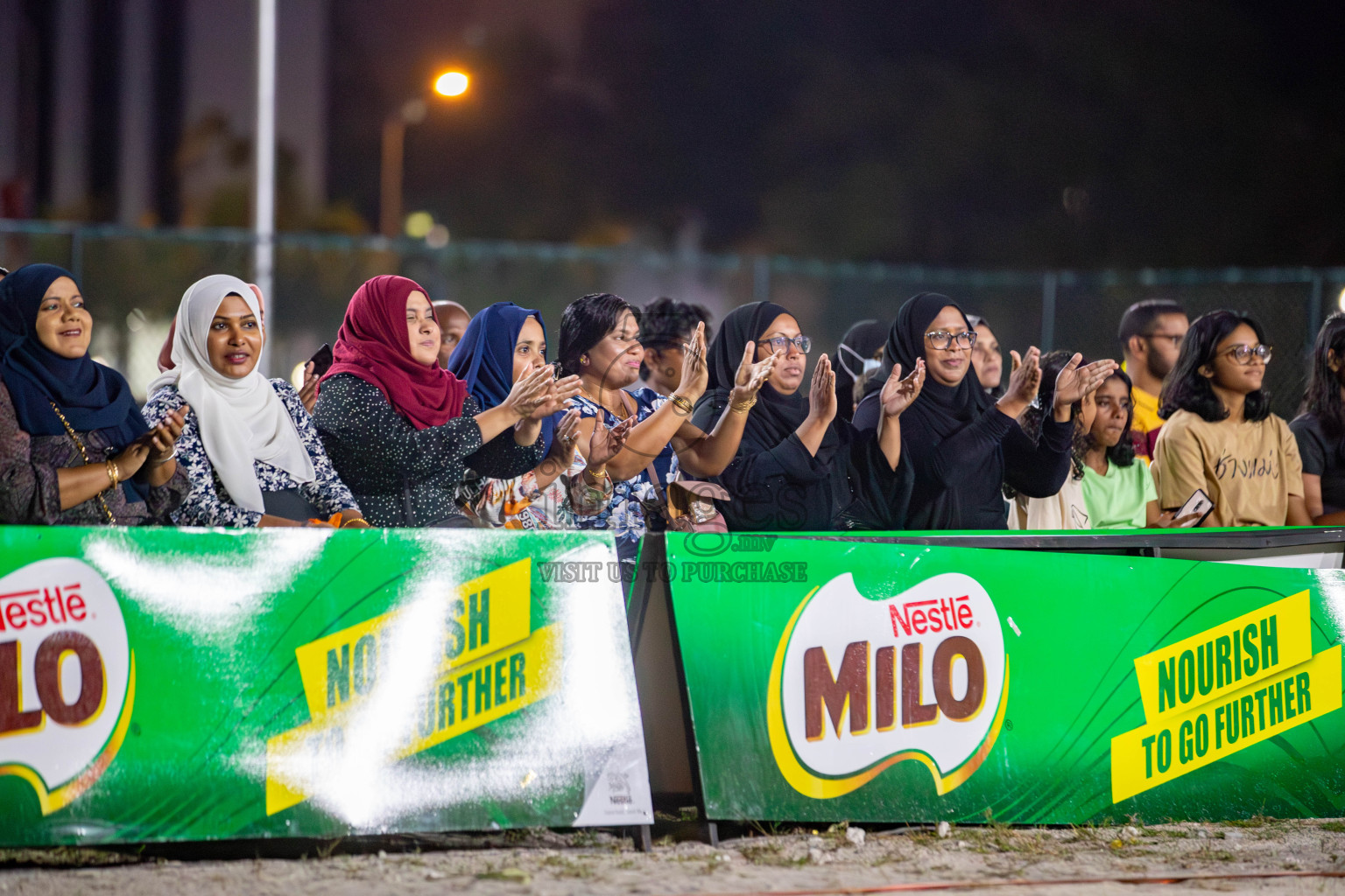 Day 4 of Milo Ramadan Half Court Netball Challenge on 24th March 2024, held in Central Park, Hulhumale, Male', Maldives