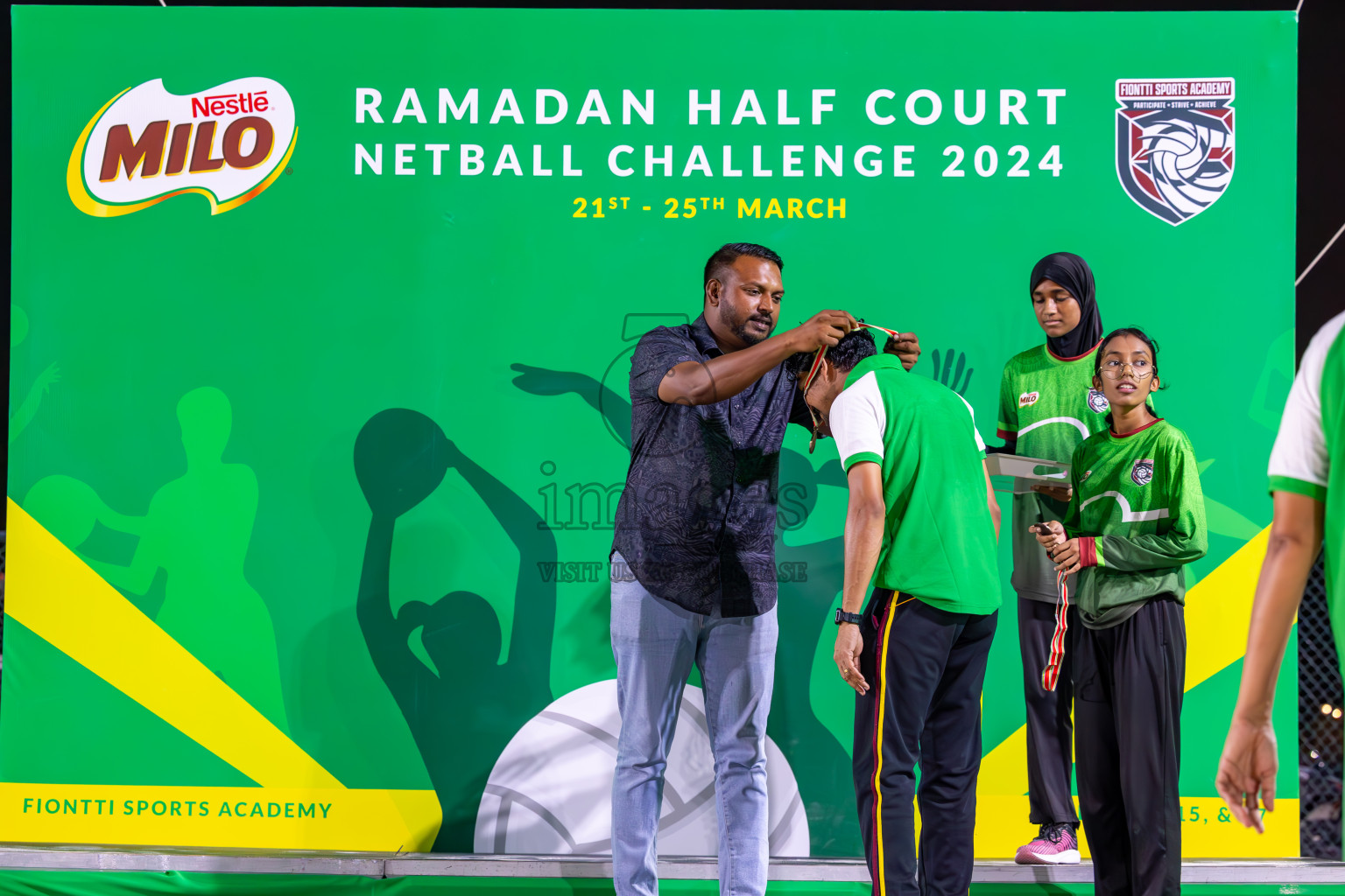 Finals of Milo Ramadan Half Court Netball Challenge on 24th March 2024, held in Central Park, Hulhumale, Male', Maldives
Photos: Ismail Thoriq / imagesmv