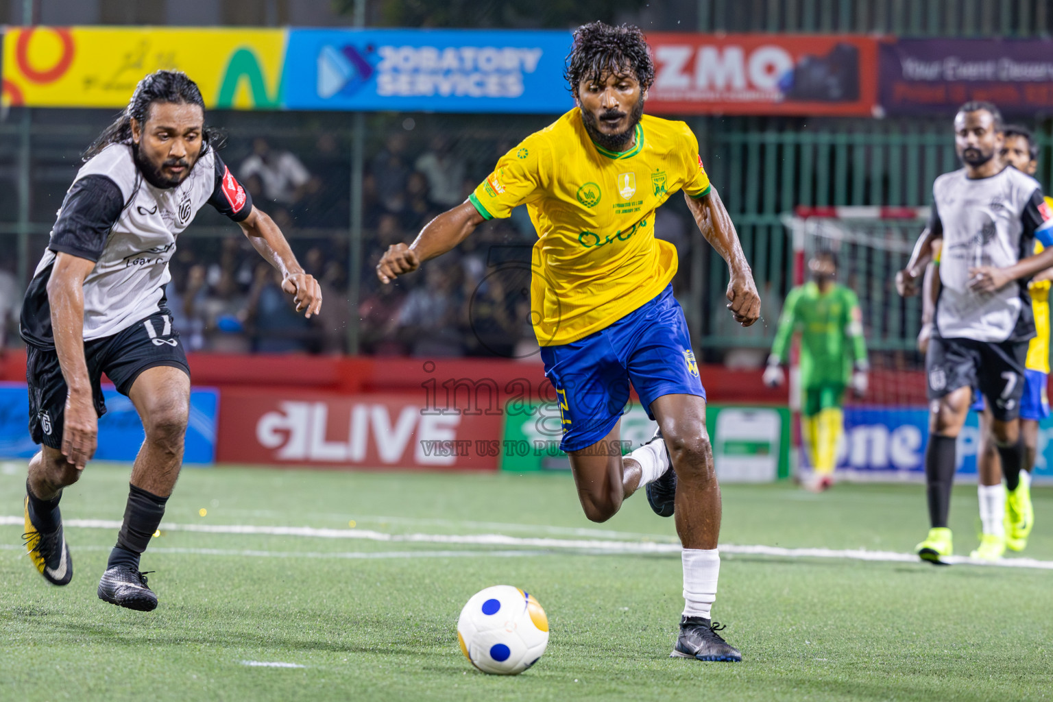 Opening of Golden Futsal Challenge 2025 with Charity Shield Match between L.Gan vs B.Eydhafushi was held on Saturday, 4th January 2025, in Hulhumale', Maldives Photos: Ismail Thoriq / images.mv