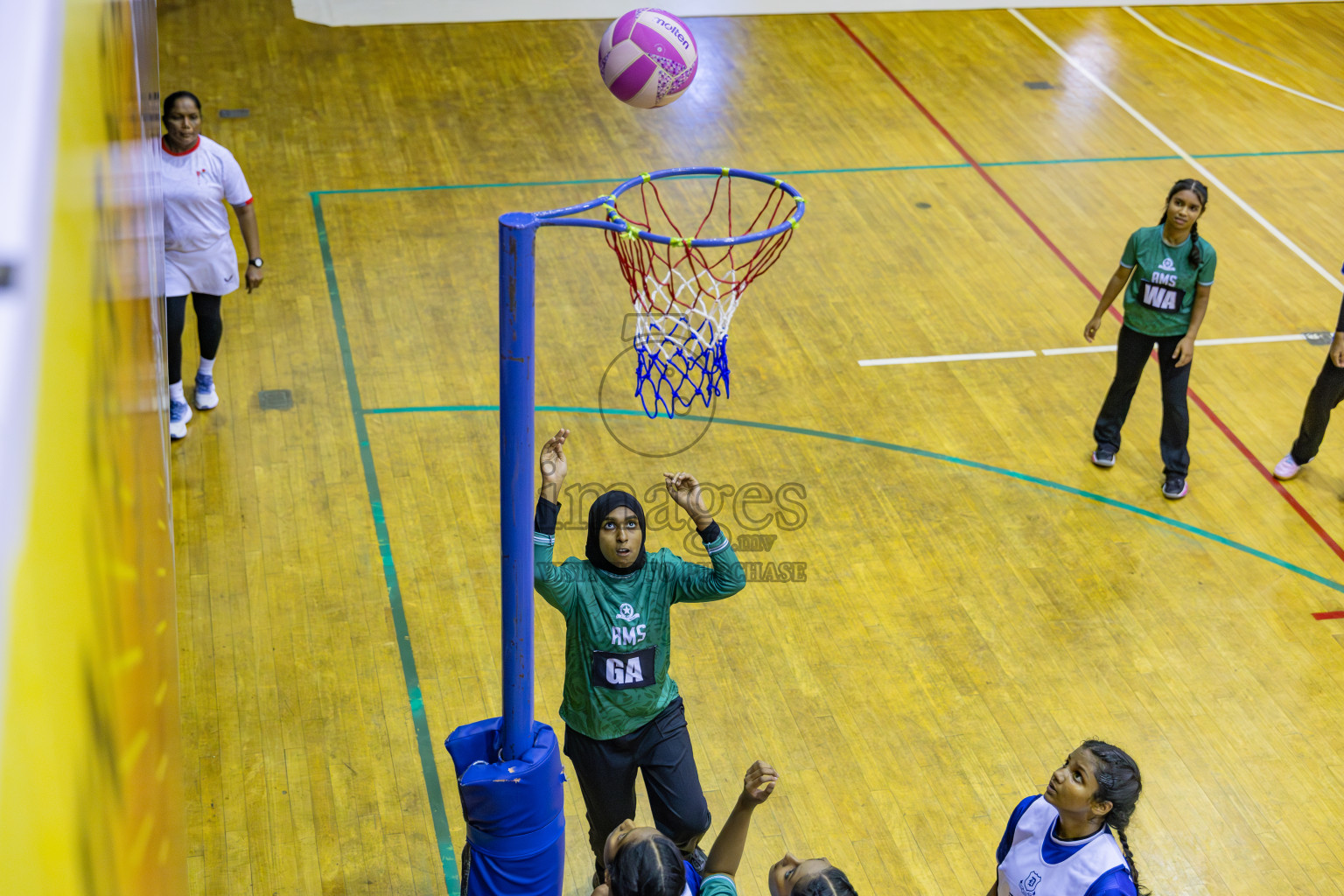 Day 14 of 26th Inter-School Netball Tournament 2025 was held in Social Center Indoor Hall on Tuesday, 4th November 2025. Photos: Areef Adam / images.mv