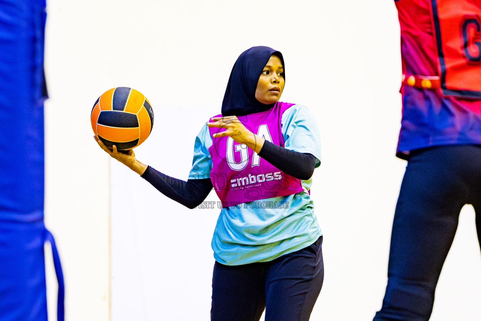 MV Netters vs Club Matrix in Day 4 of 21st National Netball Tournament was held in Social Canter at Male', Maldives on Sunday, 19th May 2024. Photos: Nausham Waheed / images.mv