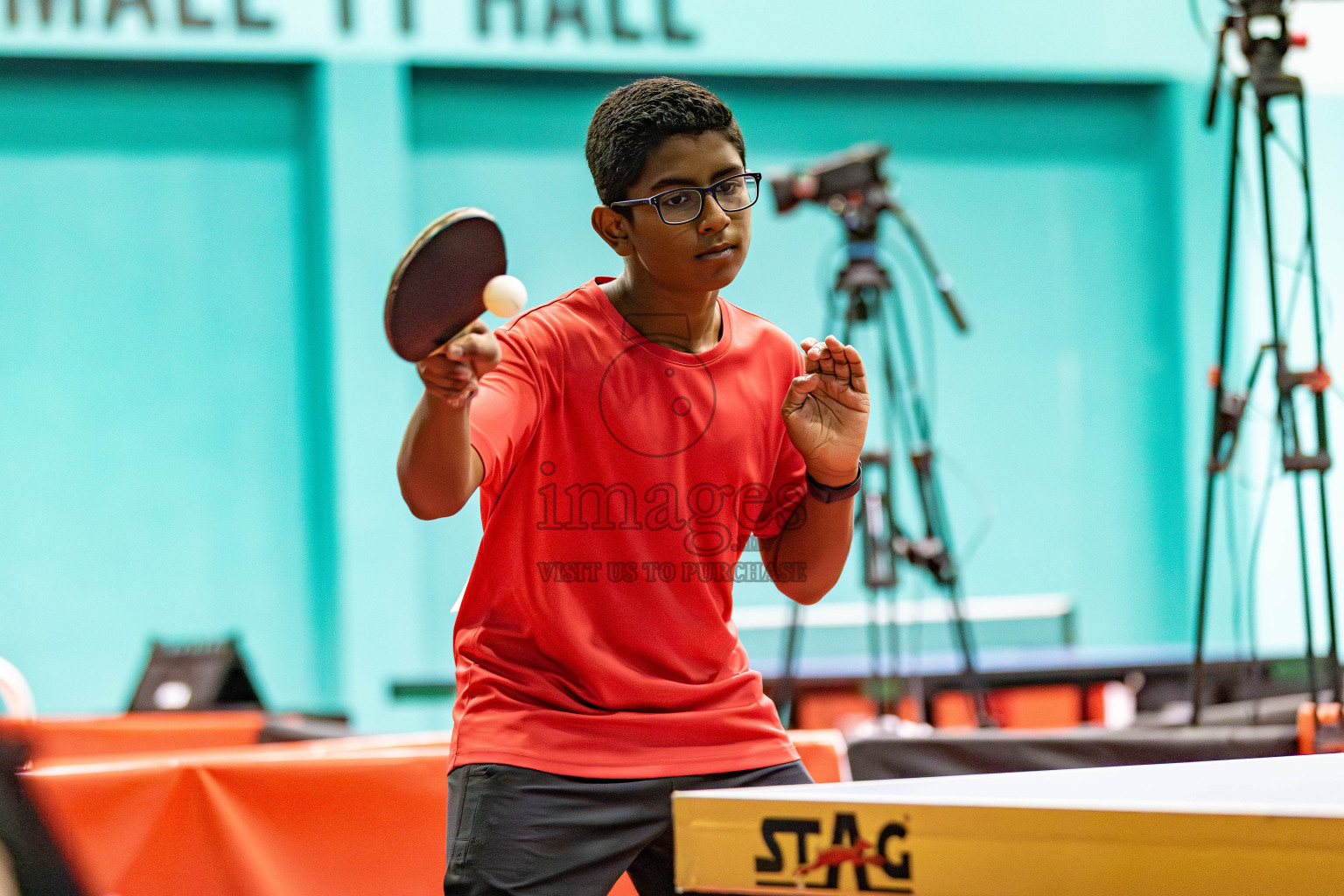 Day 5 of BML 63rd National Table Tennis Tournament 2025 was held on Friday, 29th August 2025 in Male' TT Hall, Male', Maldives. Photos: Areef / images.mv