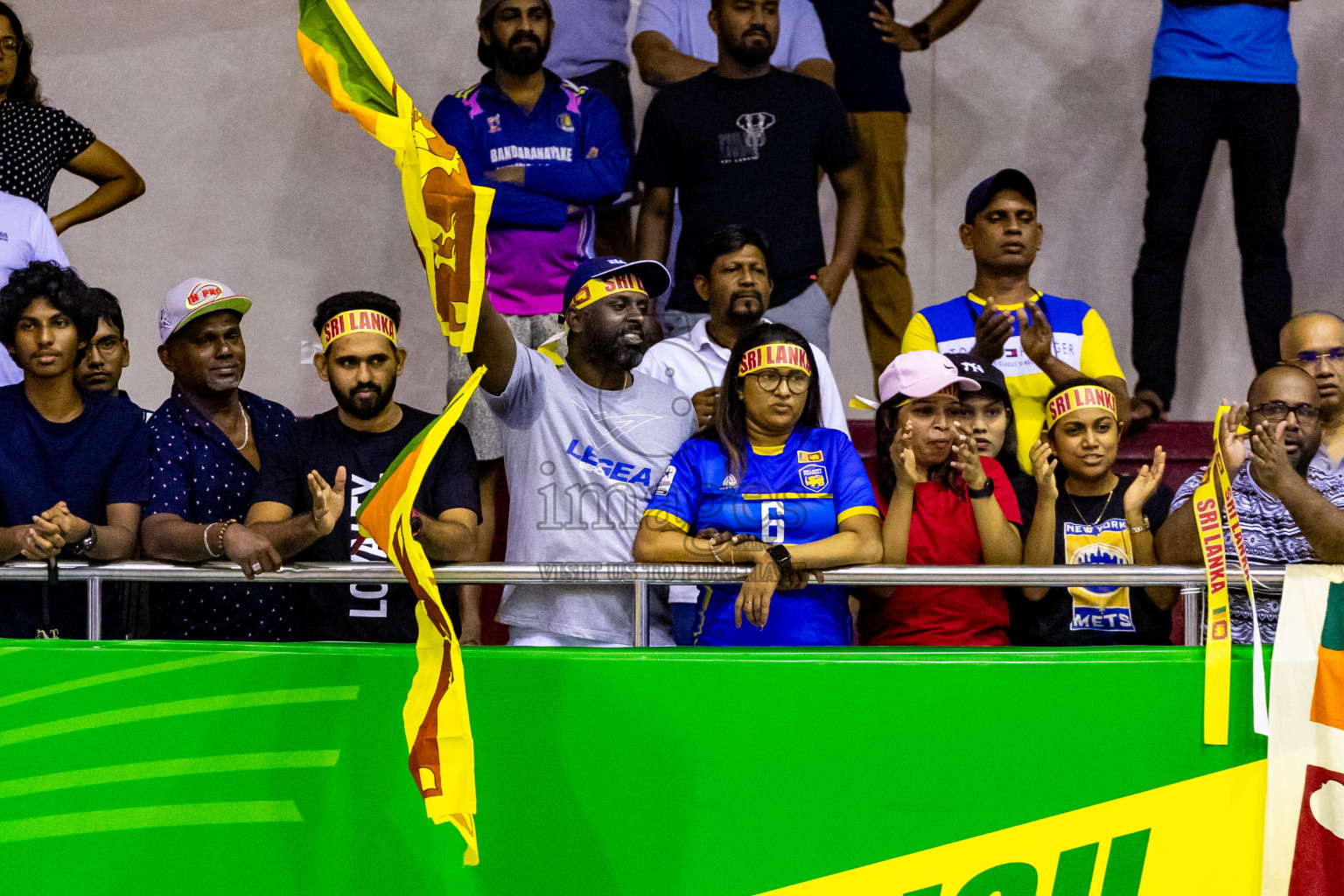 Kyrgyzstan vs Sri Lanka in Final of CAVA U20 Woman's Volleyball Championship 2024 was held in Social Center, Male', Maldives on 23rd July 2024. Photos: Nausham Waheed / images.mv