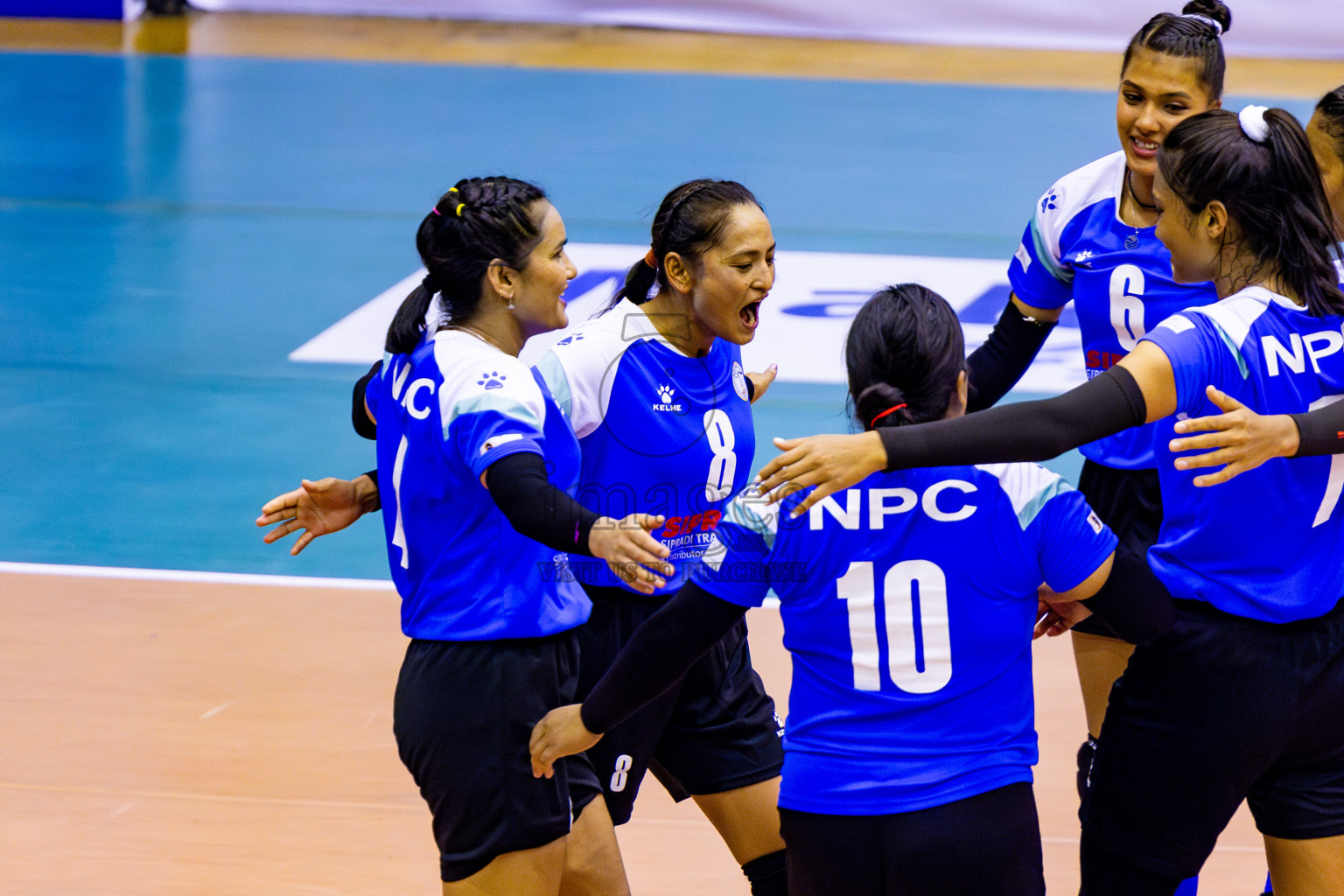 Nepal Police Club vs Humo VC in the Final of CAVA Woman's Volleyball Club Championship 2024 was held in Social Center, Male', Maldives on Saturday, 21st September 2024. Photos: Nausham Waheed / images.mv