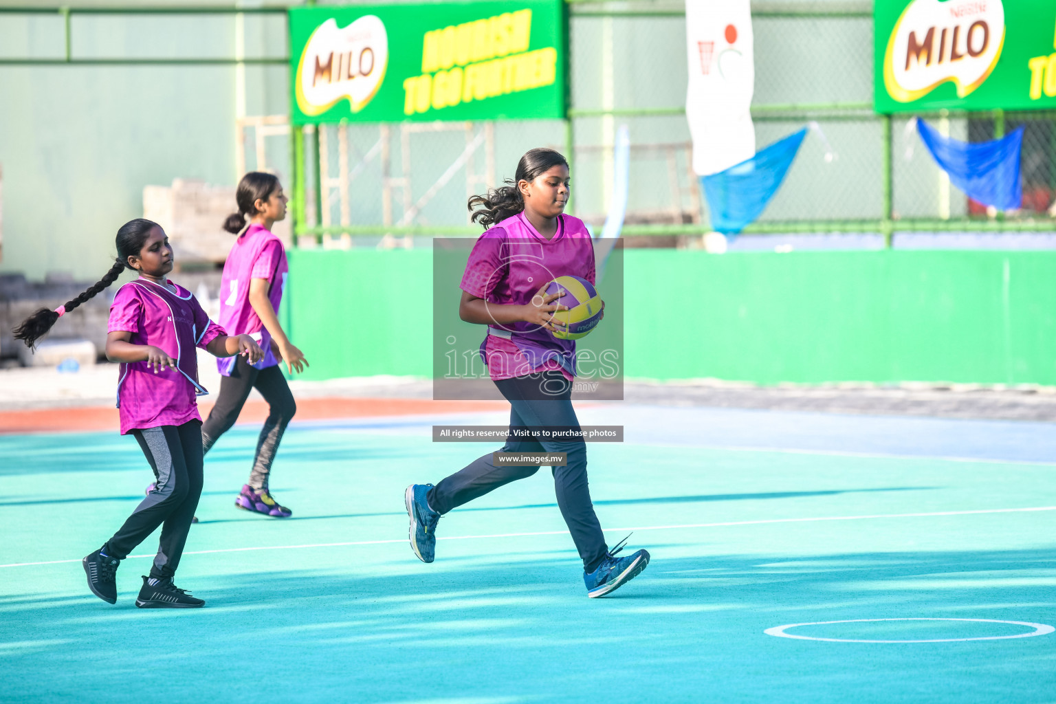 Day 8 of Junior Netball Championship 2022 on 11th March 2022 held in Male', Maldives. Photos by Nausham Waheed