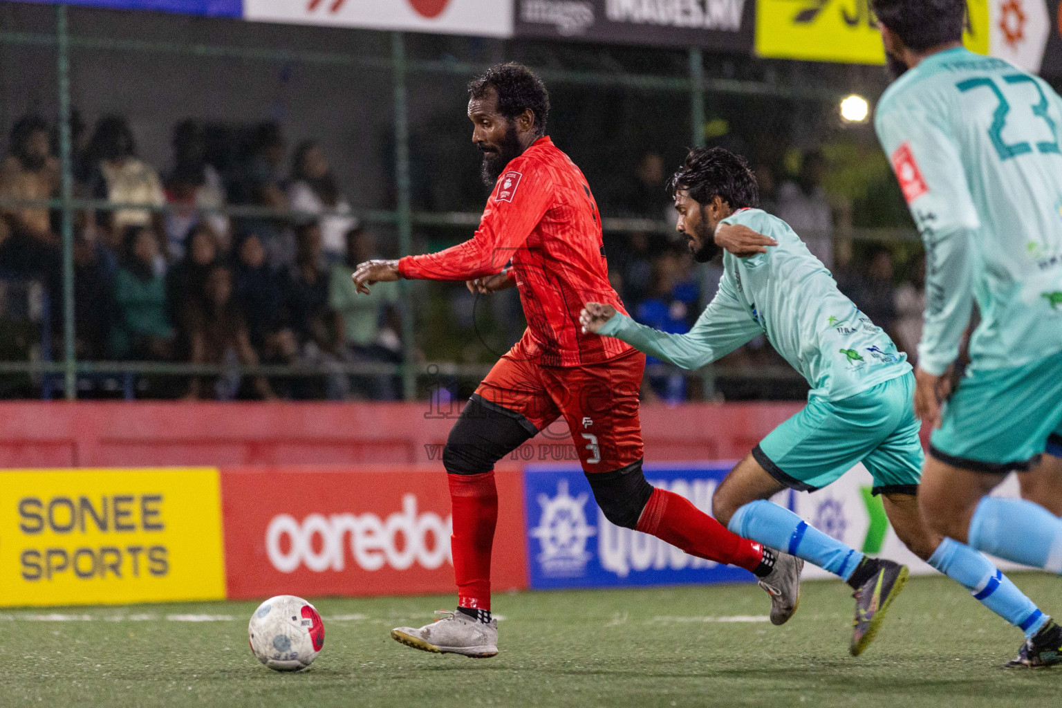 AA Thoddoo vs AA Feridhoo in Day 6 of Golden Futsal Challenge 2024 was held on Saturday, 20th January 2024, in Hulhumale', Maldives Photos: Nausham Waheed / images.mv