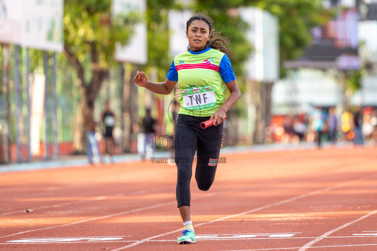 Day 3 of 33rd National Athletics Championship was held in Ekuveni Track at Male', Maldives on Saturday, 7th September 2024. Photos: Suaadh Abdul Sattar / images.mv