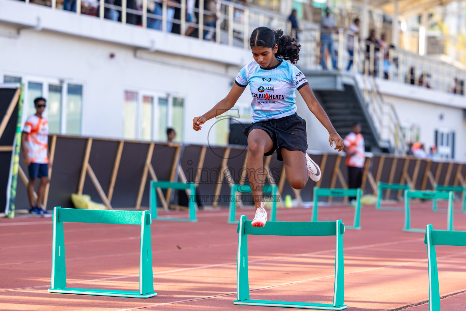 Streak Heats 2025 by Saaid Sports was held on Saturday, 6th September 2025 at Hulhumale' Synthetic Track, Hulhumale' Maldives. Photos: Ismail Thoriq / images.mv