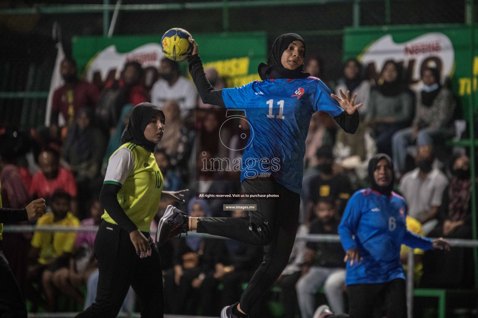 Milo 8th National Handball Tournament Day3, 17th December 2021, at Handball Ground, Male', Maldives. Photos by Nausham Waheed