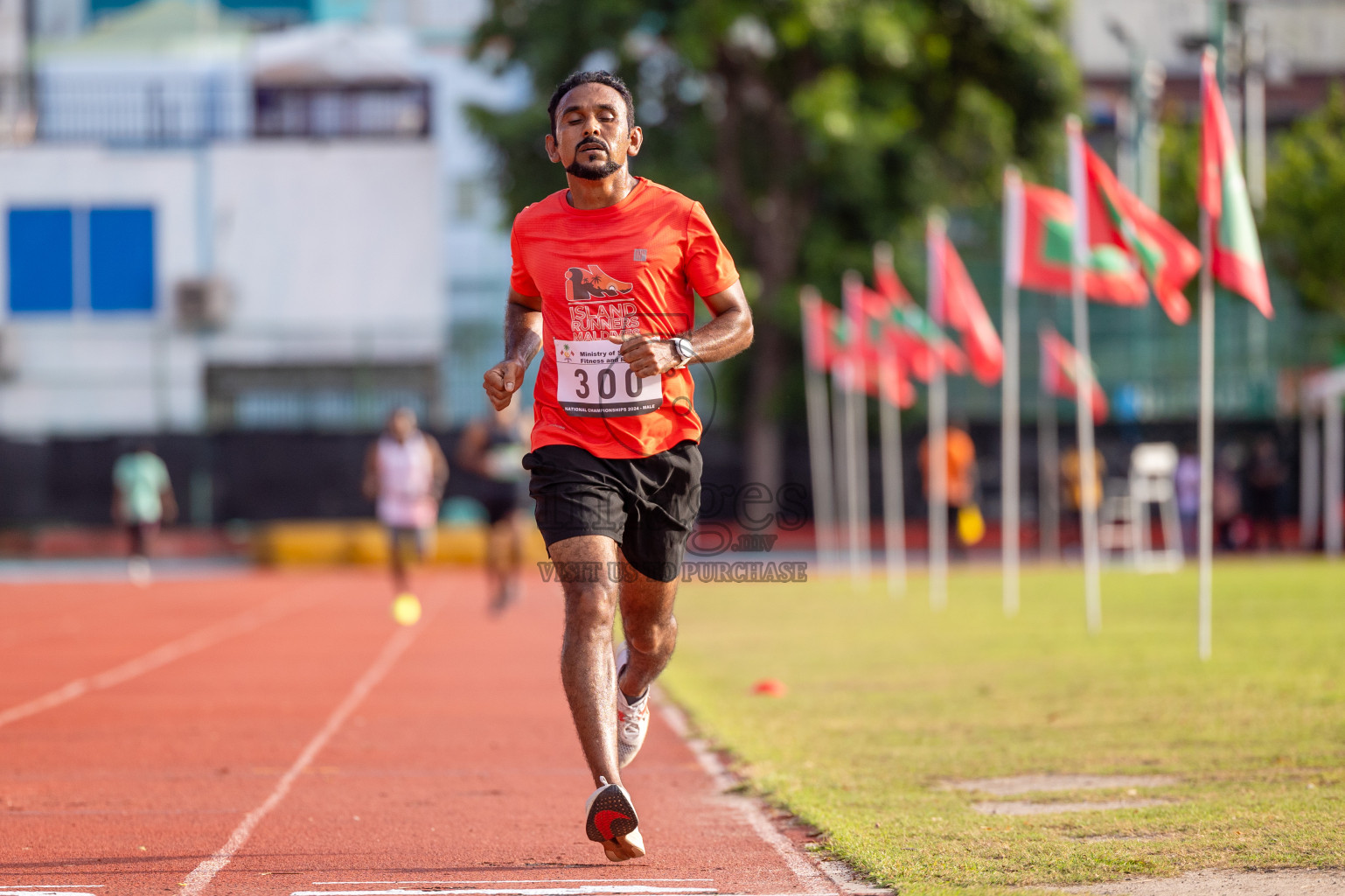 Day 2 of 33rd National Athletics Championship was held in Ekuveni Track at Male', Maldives on Friday, 6th September 2024. Photos: Shuu Abdul Sattar / images.mv