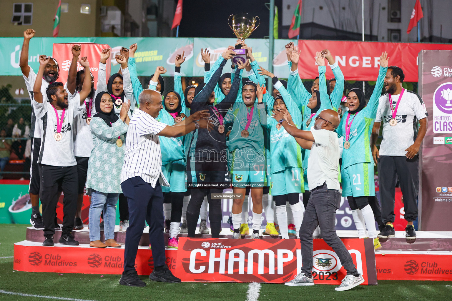 lub WAMCO vs MACL in Final of Eighteen Thirty 2023 held in Hulhumale, Maldives, on Wednesday, 23rd August 2023. Photos: Nausham Waheed / images.mv