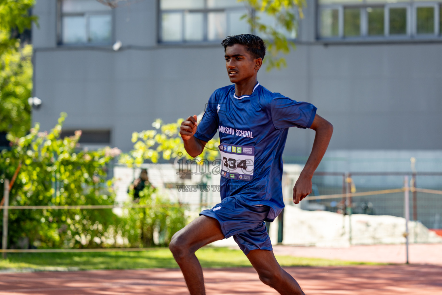 Day 2 of MWSC Interschool Athletics Championships 2024 held in Hulhumale Running Track, Hulhumale, Maldives on Sunday, 10th November 2024. 
Photos by:  Hassan Simah / Images.mv