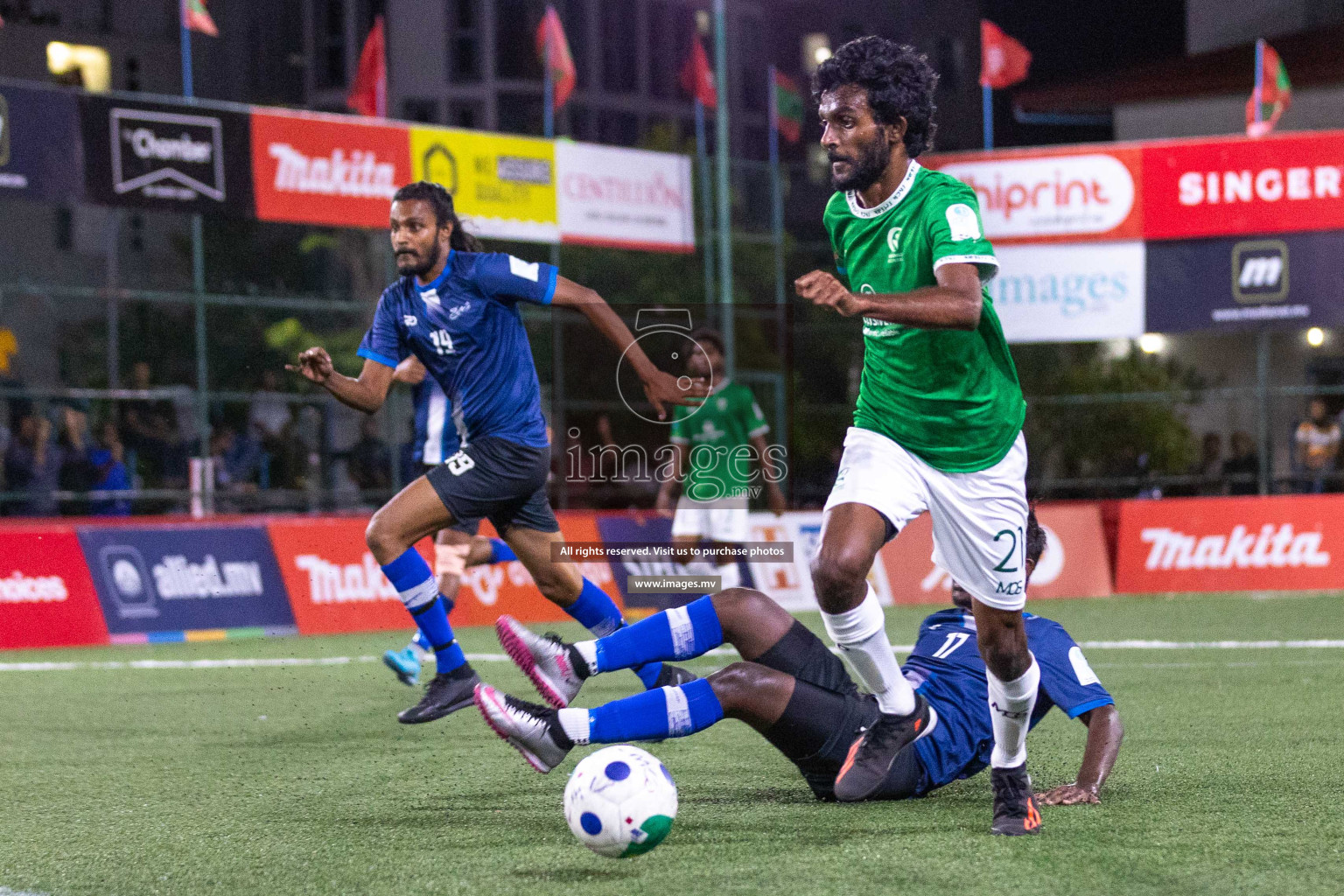 Khaarijee vs Hulhumale Hospital in Club Maldives Cup Classic 2023 held in Hulhumale, Maldives, on Monday, 07th August 2023
Photos: Ismail Thoriq / images.mv