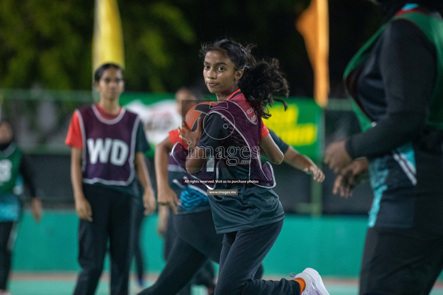 Day 2 of 20th Milo National Netball Tournament 2023, held in Synthetic Netball Court, Male', Maldives on 30th May 2023 Photos: Nausham Waheed/ Images.mv