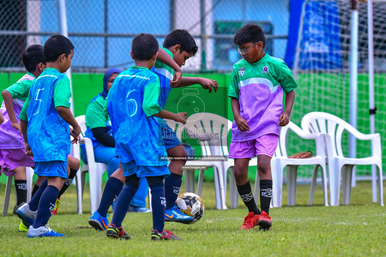 Day 1 of Milo Kids Football Fiesta 2022 was held in Male', Maldives on 19th October 2022. Photos: Nausham Waheed/ images.mv