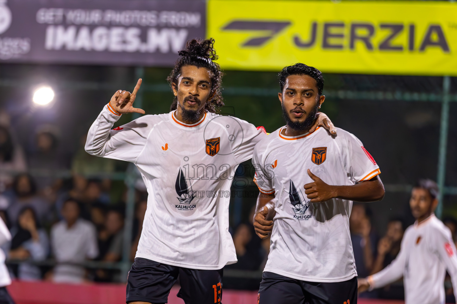 Th Veymandoo vs Th Hirilandhoo in Day 11 of Golden Futsal Challenge 2024 was held on Thursday, 25th January 2024, in Hulhumale', Maldives
Photos: Ismail Thoriq / images.mv