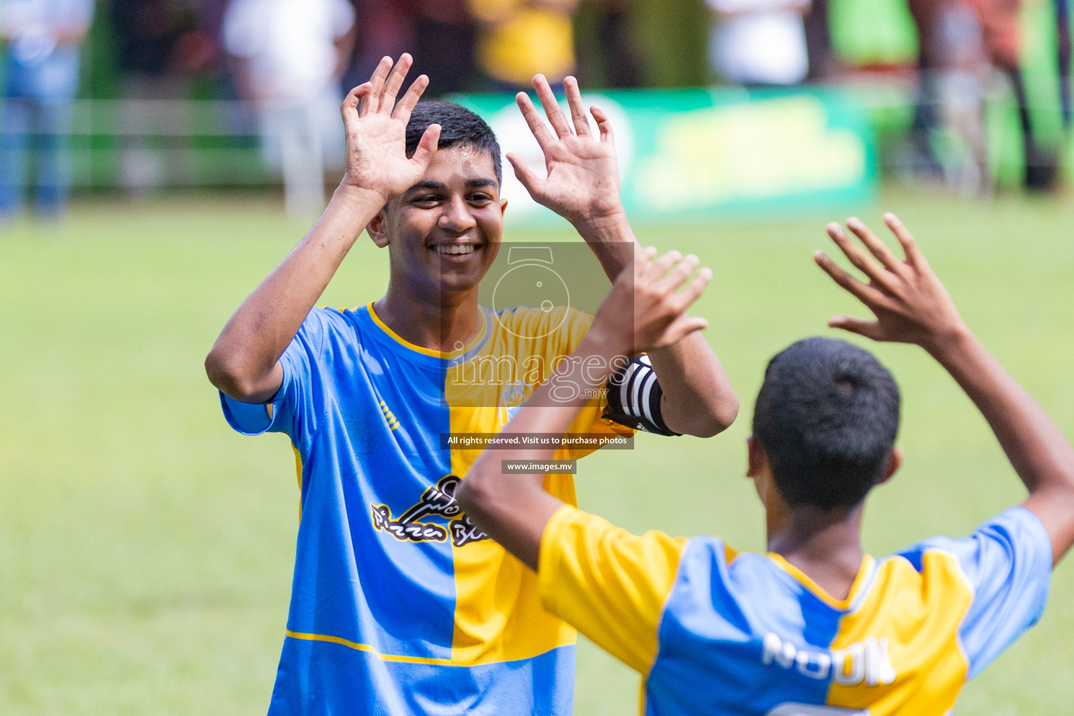 Day 1 of MILO Academy Championship 2023 (u14) was held in Henveyru Stadium Male', Maldives on 3rd November 2023. Photos: Nausham Waheed / images.mv