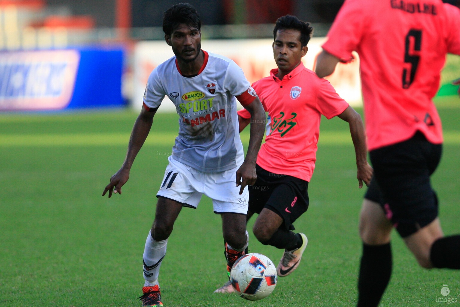 TC Sports Club vs United Victory in the third round of Ooredoo Dhivehi Premiere League. 2016 Male', Thursday 25 August 2016. (Images.mv Photo: Abdulla Abeedh)