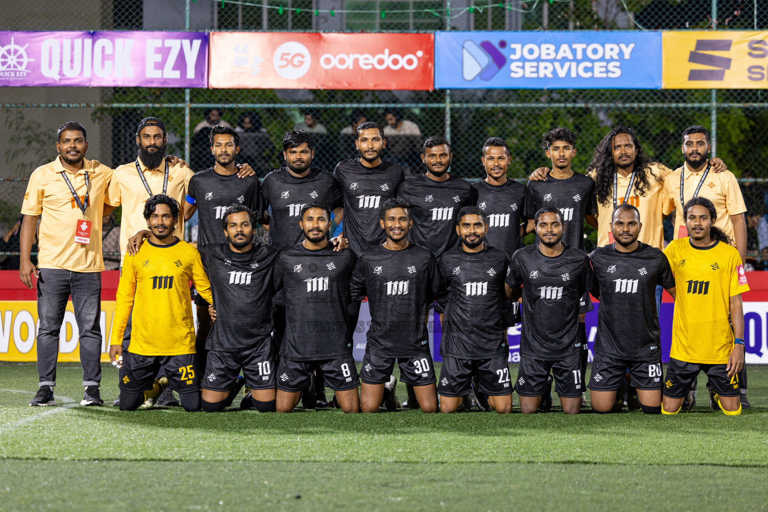 K Gulhi VS K Kaashidhoo on Day 20 of Golden Futsal Challenge 2025 was held on Friday, 24rd January 2025, in Hulhumale', Maldives. 
Photos: Hassan Simah / images.mv