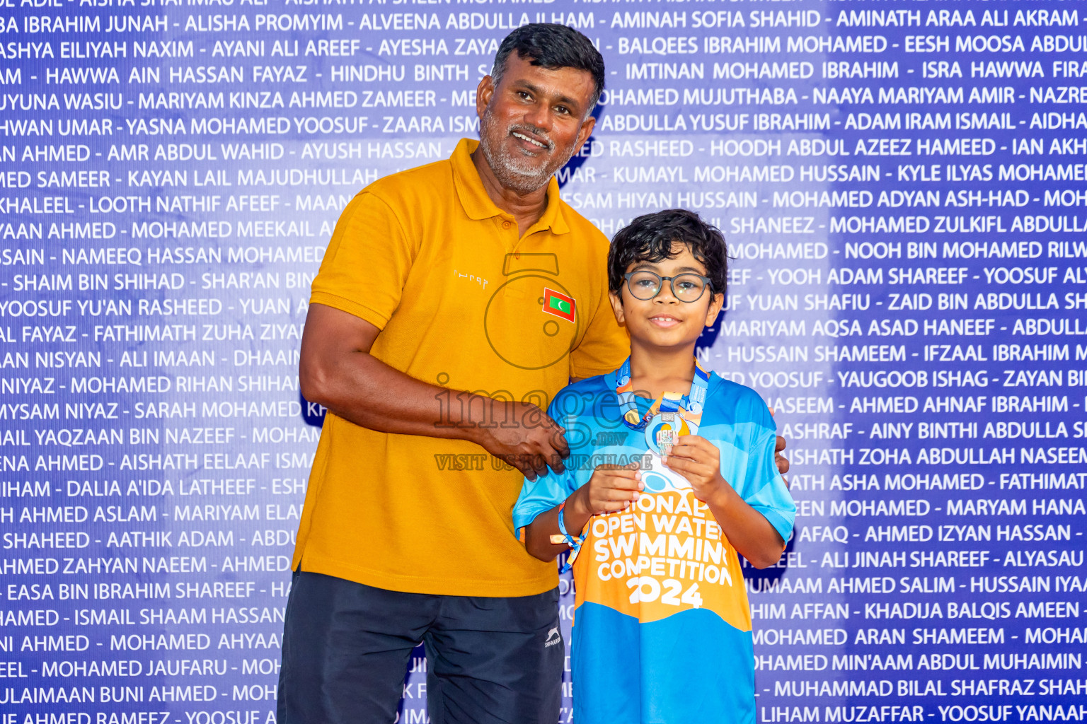 15th National Open Water Swimming Competition 2024 held in Kudagiri Picnic Island, Maldives on Saturday, 28th September 2024. Photos: Nausham Waheed / images.mv