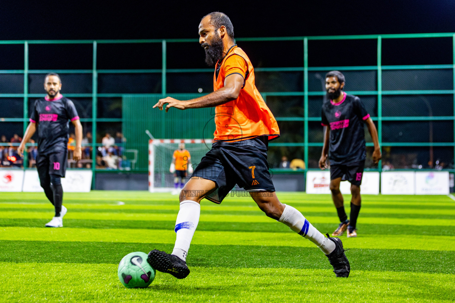 JJ Sports Club vs FC Calms in Semi Finals of BG Futsal Challenge 2024 was held on Tuesday , 2nd April 2024, in Male', Maldives Photos: Nausham Waheed / images.mv