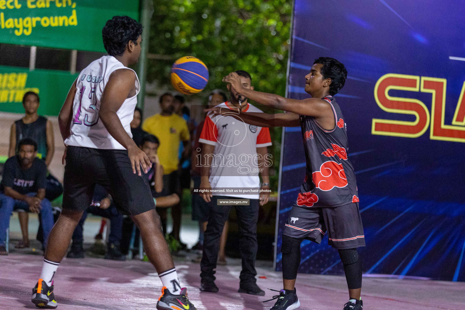 Day 5 of Slamdunk by Sosal on 16th April 2023 held in Male'. Photos: Ismail Thoriq / images.mv