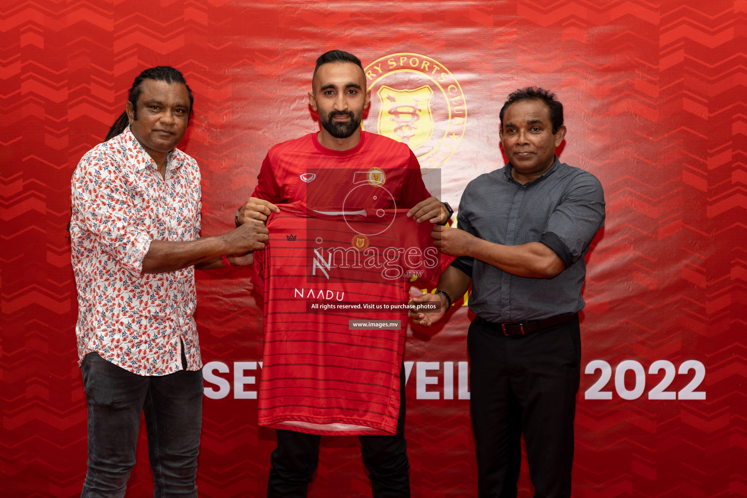 Victory Sports Club Jersey Unveiling 2022 on 14th July 2022, held in Jamaaludheen School Hall, Male', Maldives  Photos: Hassan Simah / Images.mv