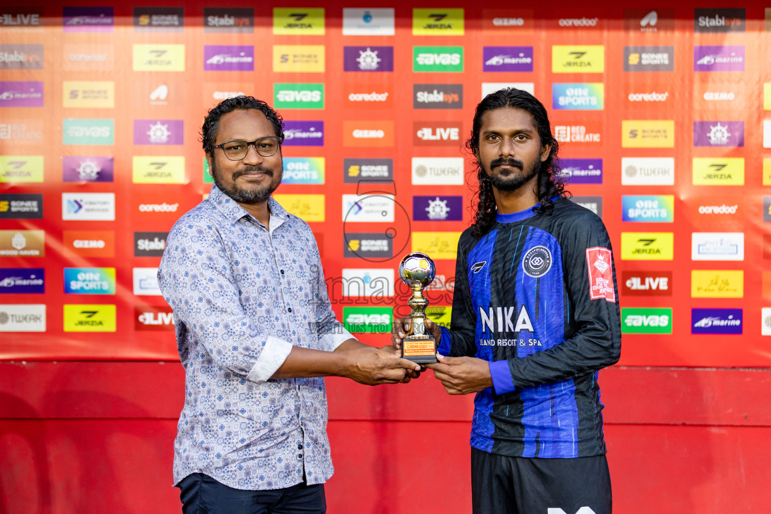 AA. Maalhos VS AA. Bodufolhudhoo in Day 7 of Golden Futsal Challenge 2025 was held on Saturday, 11th January 2025, in Hulhumale', Maldives 
Photos: Hassan Simah / images.mv