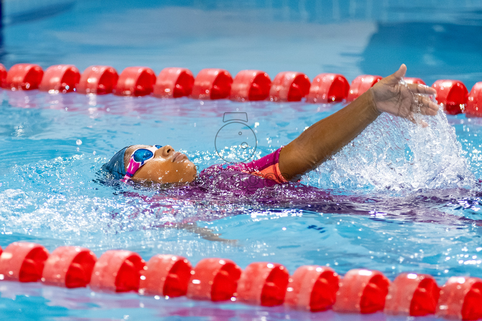 Day 4 of BML 6th National Kids Swimming Kids Festival 2025 held in Hulhumale', Maldives on Thursday, 6th November 2024. Photos: Hassan Simah / images.mv