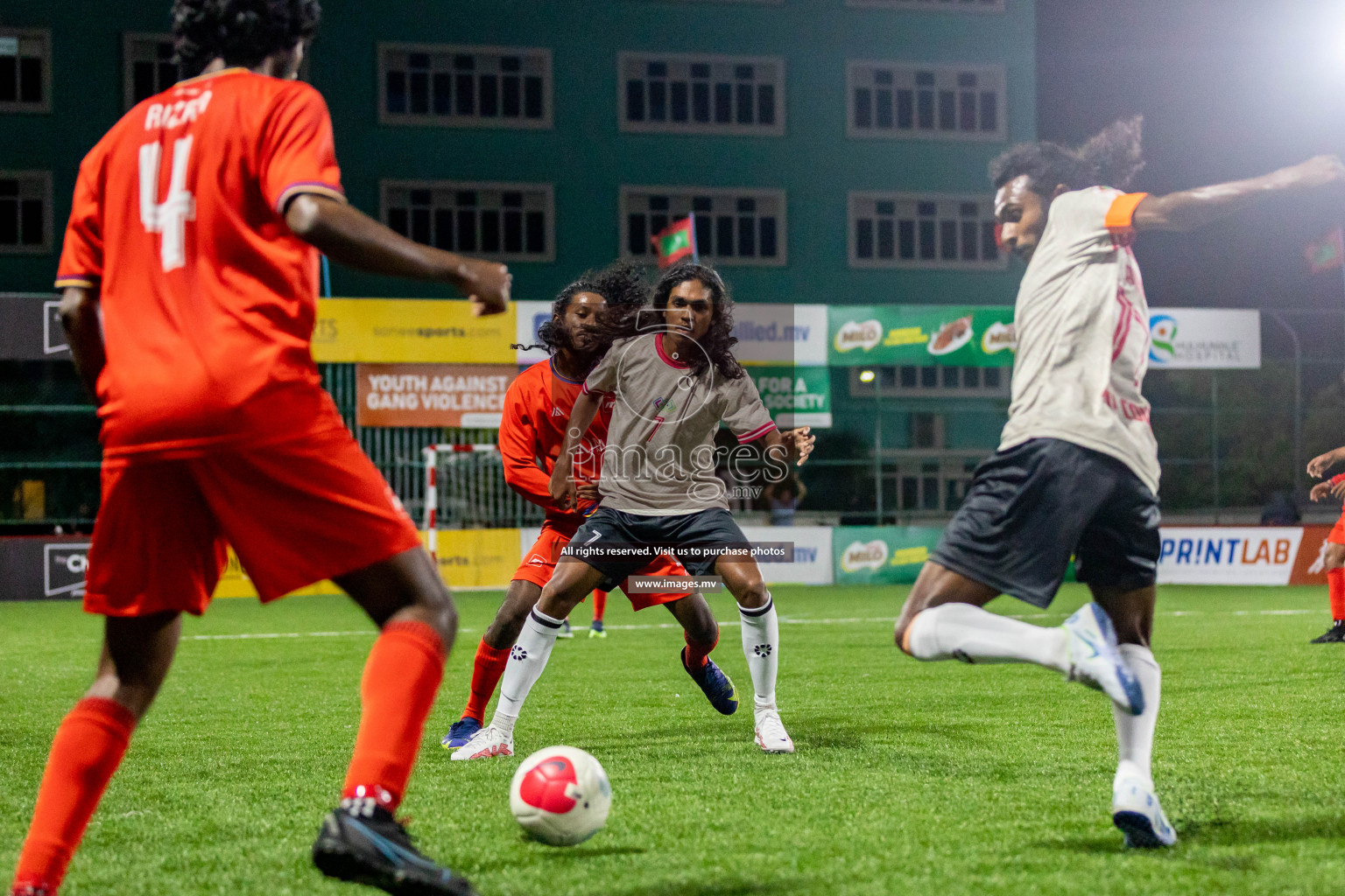 Team MCC vs Medianet in Club Maldives Cup 2022 was held in Hulhumale', Maldives on Monday, 17th October 2022. Photos: Mohamed Mahfooz Moosa / images.mv